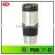 FDA customized 450 ml stainless steel mug with silicon sleeve