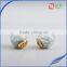 2016 New Korean fashion Wild European style simple double ball candy-colored wild earrings Women Brand earring jewelry