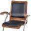 2015 New Black Leatherette Wooden Pad Conference Chairs with Sled Base Design