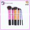 6pcs promotional synthetic hair cosmetic brush