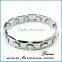 Health care silve gold men magnetic health bracelet armband