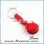 Paracord Keychain Snake Knot with Monkey Fist