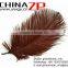 CHINAZP No.1 Supplier in China Factory Exporting Wholesale from 8inch to 10inch Saddle Brown Ostrich Feathers for Sale