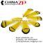 No.1 Supplier CHINAZP Selected Prime Quality Natural Dyed Yellow Lady Amherst Pheasant Tippest Feathers for Sale