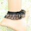 Black bow sexy lace false collar necklace wide necklace clavicle European and American jewelry for women Clothing accessories
