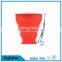 OEM cheap silicone folding travel coffee cup for sale