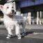 Pet Dog Shoes Denim Sport Casual Anti-slip Rubber Boots Dark Blue Sneaker Comfortable Shoes 4Pcs Pack