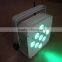 High power rgbwa 6IN1 battery led flat par stage light