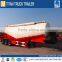 60CBM wheat flour 3 axle truck trailer/Bulk powder and particle tank trailer bulk cement semi-trailer