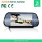 Full mirror 7.0inch bluetooth rearview mirror monitor