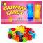 Assorted fruit flavour sugar free vitamin C halal gummy bears