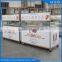 stainless steel hot dog carts mobile hot dog trolley cart for sale