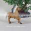 Flocked Forest Animals Lifelike Toy Horses