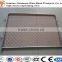 powder coated chain link fence with galvanized pipe frame Crowd control Barrier