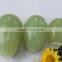 3/set natural green Serpentine jade stone eggs adult sex toys jade eggs with drilled hole