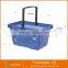 iron supermarket basket with wheels shopping carts for seniors bag carrier plastic shopper bags