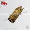 stainless steel pig water nipple in gold 64*22 mm