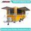 Hot Sale Mobile Fast Food Truck, Crepe Food Trailer, Food Concession Cart