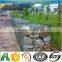 Outdoor fireplacInterlocking blocks retaining wall fence foundation