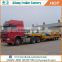 competitive price 3 axle lowbed truck trailer 100 120 tons low bed trailers for sale