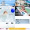 6 meters large outdoor spa pool portable spa swimming pool with whirlpool massage