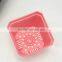 Thicken Colorful Square Plastic Plant Pot for Decoration of Home Office Desk Garden Flower Shop