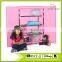 Hot Sale,Disney Audited Factory Bedroom Wardrobe Designs,Pink