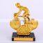 Custom goldern resin bicycle sports trophies new designs award