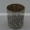 silver candle holder