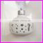 Wholesale price ceramic gifts with hollow LED design Christmas decoration