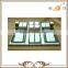jewelry display leather fashion jewelry rack red bridal jewelry set