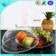 Popular acrylic golden fruit dish fruit plates