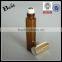 Various Size 10 ml Amber Roller Bottle With Roller Ball and Aluminum Cap
