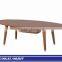 Modern Design Wooden Tea Table, Living Room Furniture Side Table With Shelf