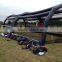 New finished 40ft length air baseball batting cage with customized logo