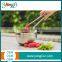 Eco Friendly Colorful Stainless Steel Food Tongs Silicone Kitchen Utensils