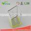 WCJ1041 Hot Sale Stainless Steel Wire Frame Cup and Toothbrush Holder