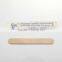 wholesale disposable 150mm wooden colored tongue depressor for hospital