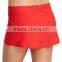 Bulk Production Wholesale High Quality Polyester Lycra Ladies Sexy One Piece Tight Blue Swimwear Shirred Swim Skirt
