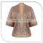 2016 new fashion full sequin design kimono for ladies