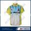 High quality custom Logo printing man stripe polo lining