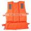 oem orange cheap nylon and foam life jacket