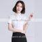 new open shirts design short sleeve cotton shirt for ladies