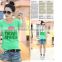 Print custom fashion ladies basic t-shirt design wholesale china Cabbage price come on