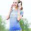Custom Women Seamless Nylon Yoga T Shirt
