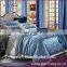 100% Hand embroidery satin Jacquard bedding set duvet cover set bed linen bedclothes bed cover set
