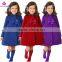 Hot Sale High Quality Boutique Europe Style Long Red Winter Coat for Kids LB20151113-4