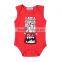 S33618W 2017 Fashion Newborn Baby Clothes Baby Romper Cute Printed Romper
