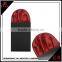 Customize made hanky, burgundy color suit pocket card