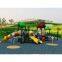 Outdoor Magic Tree House playground equipment plastice slide  for kids